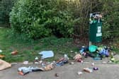 Milton Keynes has some beautiful parks and green spaces - but sometimes people can turn them into eyesores. Here's an ugly scene at Campbell Park.