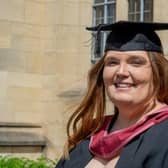 Chloe pictured following has graduation from the University of Bristol.