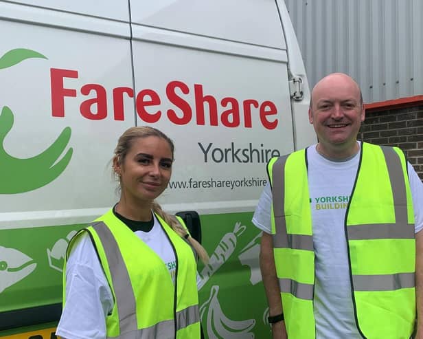 Colleagues from Yorkshire Building Society have helped to raise £475,000 to support FareShare's Building Skills for the Future programme.