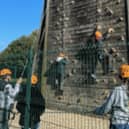 Children on the Climbing Wall