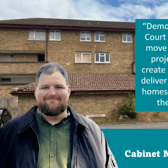 Milton Keynes City Council is set to take a decision next week to demolish Serpentine Court. Photo: Milton Keynes City Council