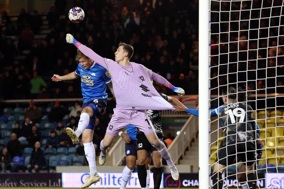 Toby Lock Toby Lock's MK Dons player rating pictures after the defeat to ...