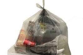 There will be no more clear recycling sacks from September. But some people in MK will have red and blue ones instead.