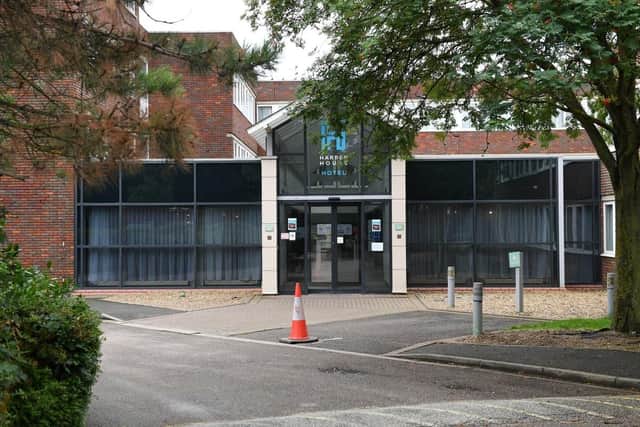 Asylum seekers were suddenly moved out of Harben House hotel in Newport Pagnell