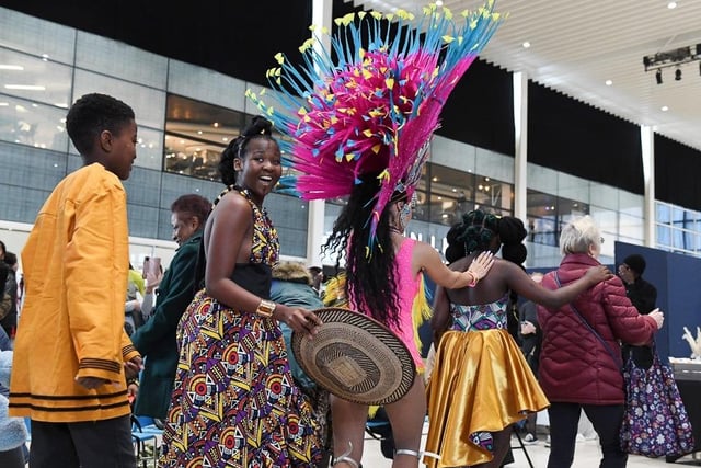 Middleton Hall at centre:mk provided the perfect backdrop and setting for the biggest exhibition showcasing art, culture, organisations and businesses from Milton Keynes’ black community