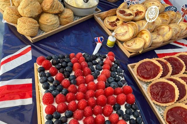 There was classic wartime fare at the PPSGB party