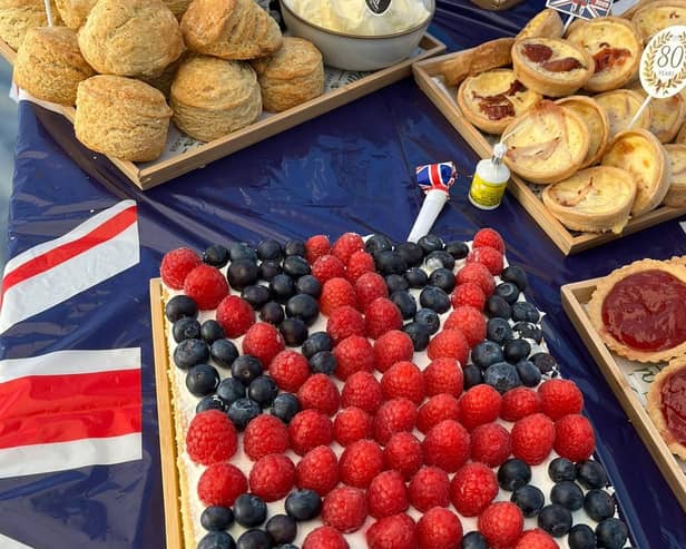 There was classic wartime fare at the PPSGB party