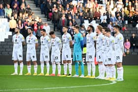 MK Dons put in a decent showing against Derby County but came out on the wrong end of a 3-1 scoreline