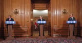 Former Prime Minister Boris Johnson announced the UK's first lockdown three years ago this week.