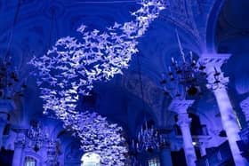 Les Colombes (The White Doves) is just one of the installations at the IF Festival in Milton Keynes