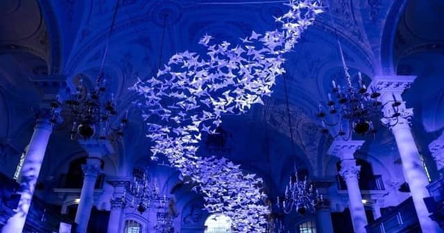 Les Colombes (The White Doves) is just one of the installations at the IF Festival in Milton Keynes