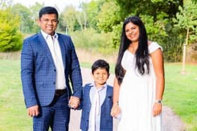 Jayshri Kakde and her family