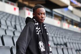 Rushian Hepburn-Murphy has signed for MK Dons from Crawley Town (Picture: MKDons.com)