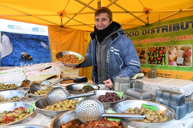 Stallholders introduced visitors to a wide range of foods to whet the appetite