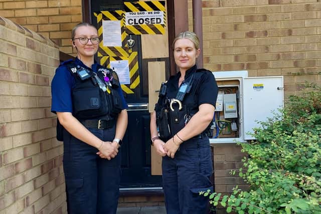 The property in Wavedon Gate has a partial closure order