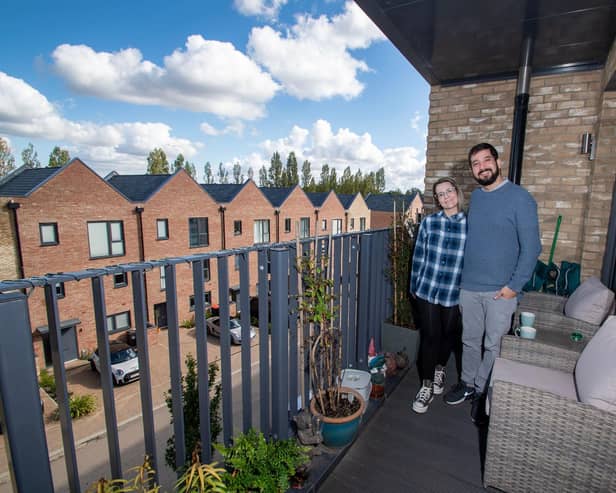 Matthew and Stacy are hoping to staircase in the near future.