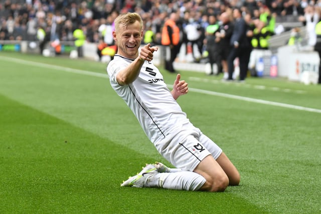 The defender, who netted 10 goals last season, reunited with former boss Russell Martin at Swansea City. Has been a regular in the Championship this season