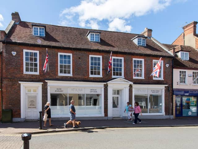 The shop and flats being sold off in Stony Stratford by Milton Keynes City Council
