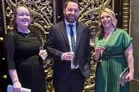 Thames Valley Police staff celebrate the shortlisting of Bobbi for an NPCC Innovation and Digital Award