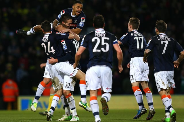 Luton Town became the first non-league to beat a top division side since 1989 when they stunned Norwich 1-0 at Carrow Road.