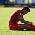 Daniel Harvie cut a frustrated figure against Shrewsbury Town on Saturday