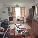 James's house has a spacious living room