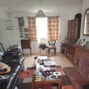 James's house has a spacious living room