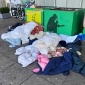 Police are targeting persistent beggars outside Central Milton Keynes train station. Some of them are not even homeless, they say