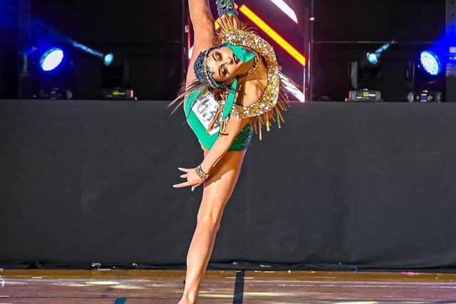 A winning dance move from Alex Parsons, who's been chosen to represent England at Eurodance 2024