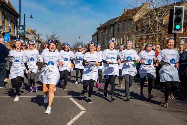 Countdown begins to UK’s oldest pancake race that's part of Milton Keynes ...