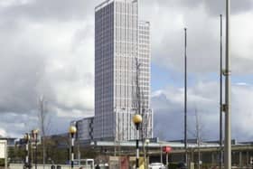 The new tower block at Central Milton Keynes will be 33 storeys tall