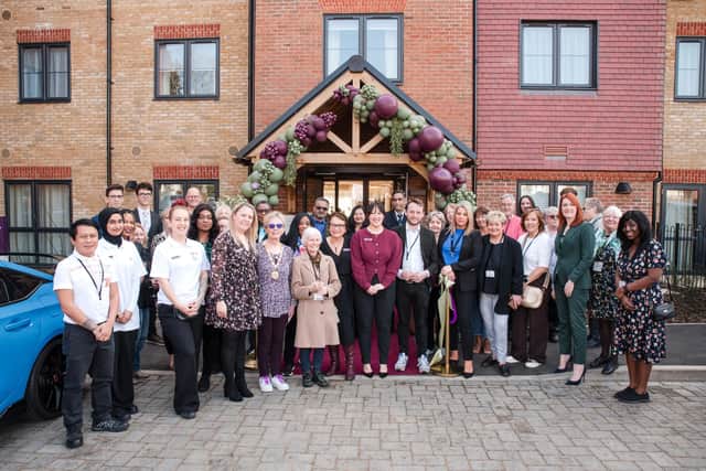 The team at HC-One’s The Applewood Care Home’s Grand Opening Event