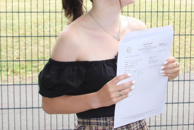 Abigail Kos achieved two A*s and a A and will study Environmental Science at the Open University