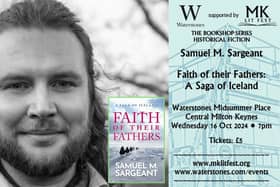 Samuel M Sargeant at MK Lit Fest