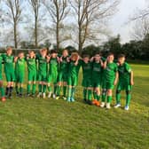 Newport Pagnell Town Football Club's under 14's side