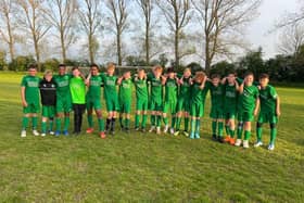 Newport Pagnell Town Football Club's under 14's side