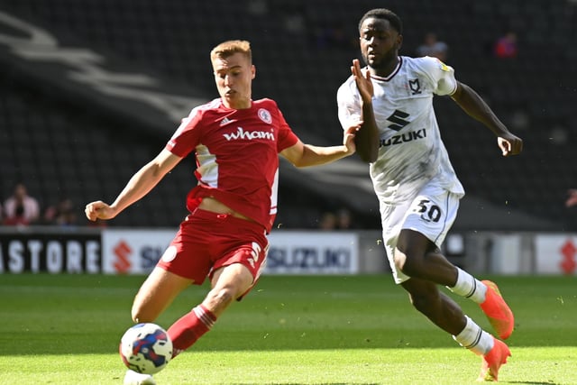 The first signing of the summer, Dennis was thrust into the first team after Will Grigg got injured. Nine appearances and two goals later, Dons fans are very familiar with the striker already