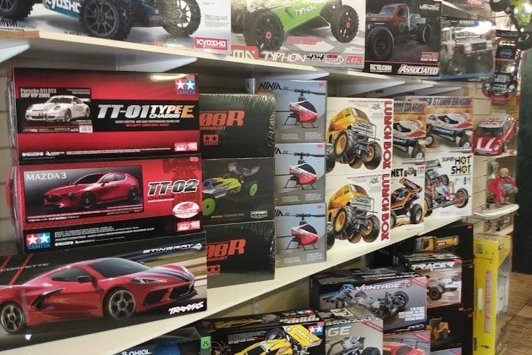 There are model cars galore