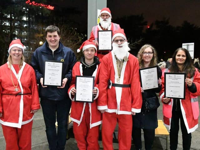 Awards were presented to mark cycling achievements this year