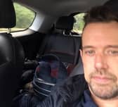 Mark Baker has been sleeping in his car