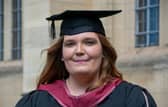 -Chloe Fusselll from Milton Keynes  has graduated from university against all odds