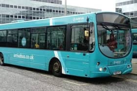 A series of Arriva buses operate in and out of Aylesbury