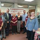 MK Therapy Centre volunteers and visitors pictured at the recent 31st open day
