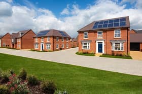 BN_Fairfields - A typical street scene at Barratt Homes' development Fairfields