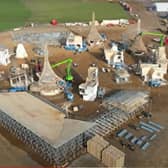Drone footage of the rumoured film site in Ivinghoe. Image: DJ AUDITS.