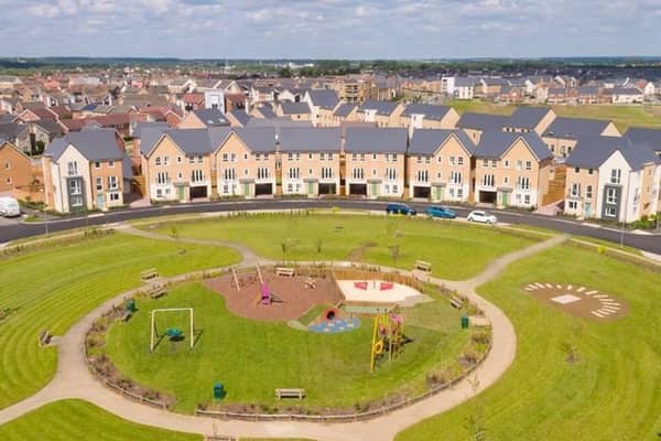 Barratt homes at Brooklands
