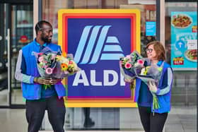 Aldi is giving away flowers in a Mother's Day competition