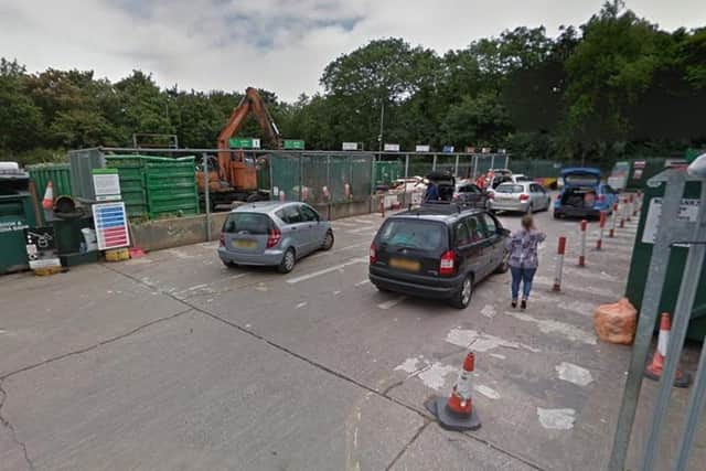 Firefighters tacklied a blaze at Bleak Hall Recycling Centre in Milton Keynes, which led to the site being temporarily closed this afternoon