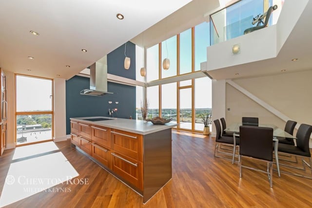 This two bedroom apartment at Pearl House, Central Milton Keynes, offers superb modern living