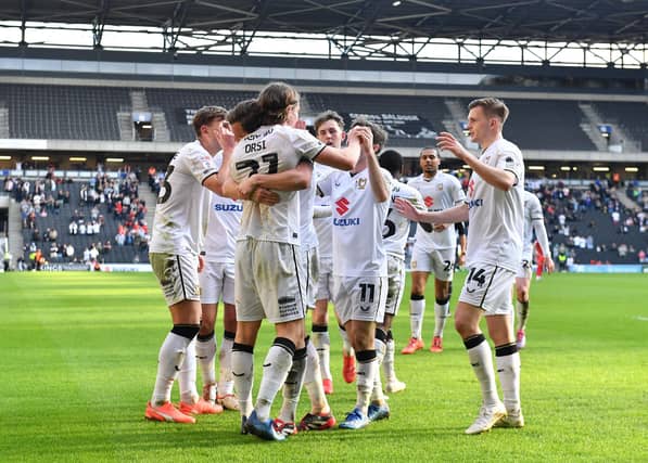 MK Dons are one of the early favourites to win the 2025/26 League Two title.